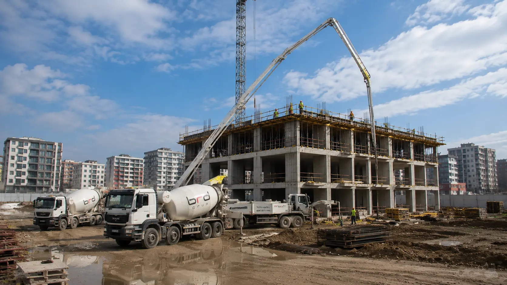 BRD Grup hazır beton hizmeti